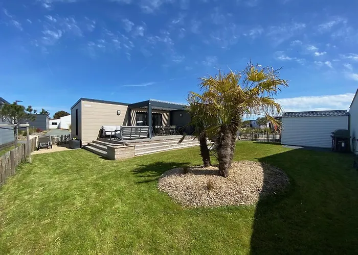 Moderne En Bord De Ferienhaus *